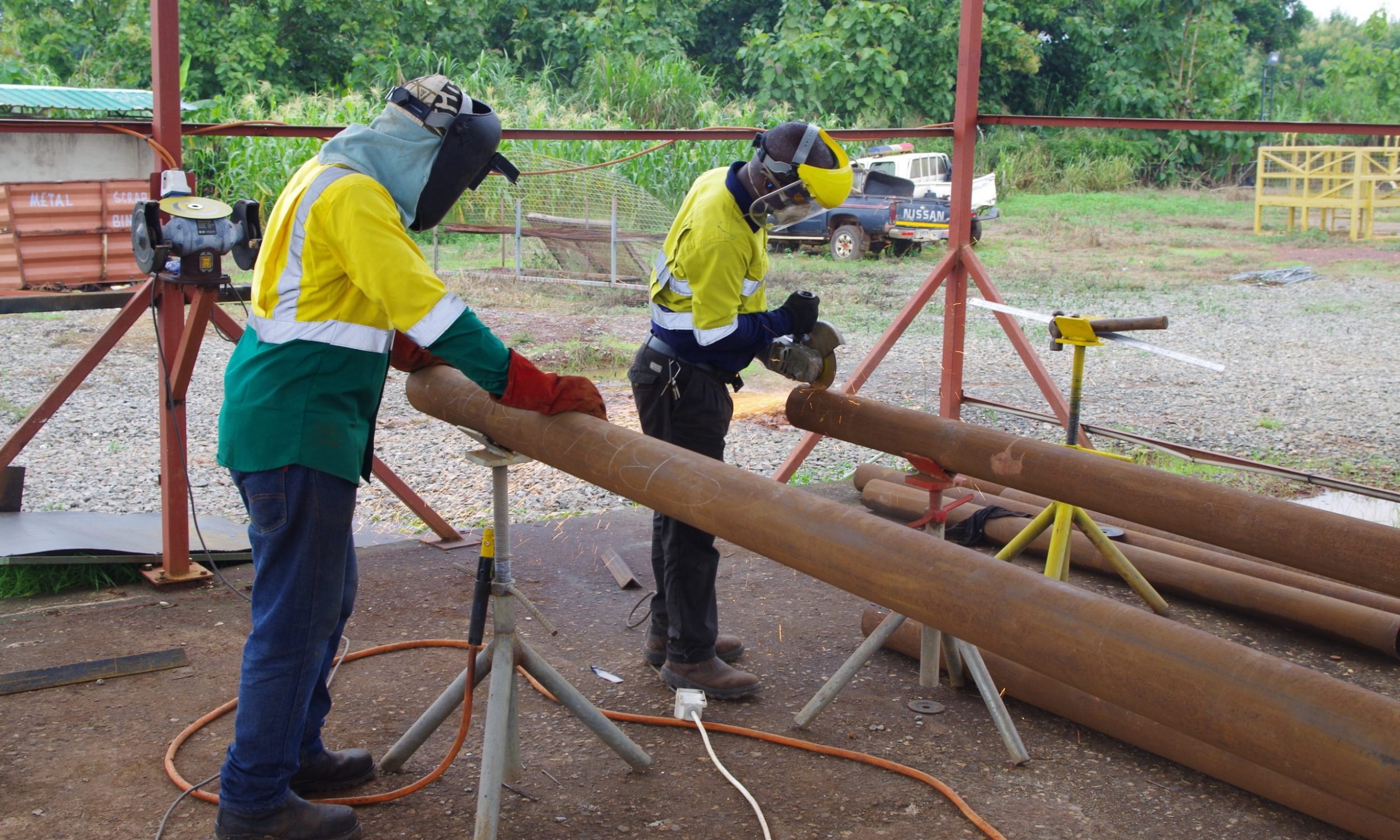 Sandblasting Photo